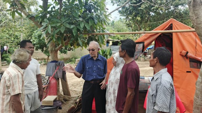 Wali Nanggroe Tinjau Langsung Lokasi Bencana, Pastikan Penanganan Berjalan Optimal
