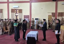 Asrol Assani Dilantik sebagai Sekretaris Daerah Kota Subulussalam