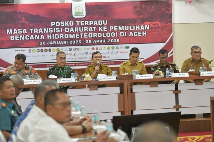 Aceh Resmi Akhiri Transisi Darurat, Pemulihan Pascabencana Masuk Fase Rehab-Rekon