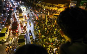Foto: Riuh Kemenangan Spanyol di Simpang Surabaya, Banda Aceh Foto: Riuh Kemenangan Spanyol di Simpang Surabaya, Banda Aceh