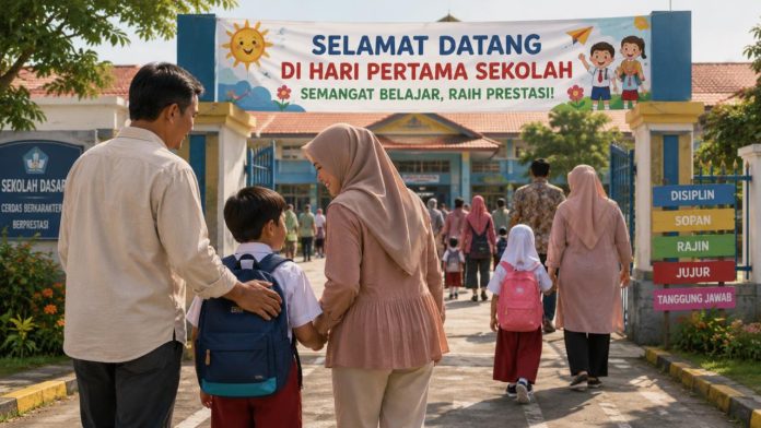 Pemerintah Aceh Izinkan ASN Antar Anak di Hari Pertama Sekolah, Apel Pagi Ditiadakan