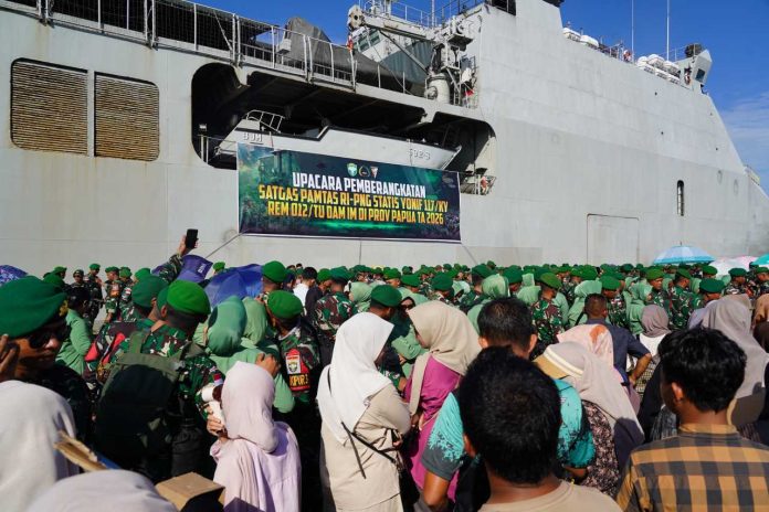 450 Prajurit TNI Aceh Ditugaskan Jaga Perbatasan di Papua