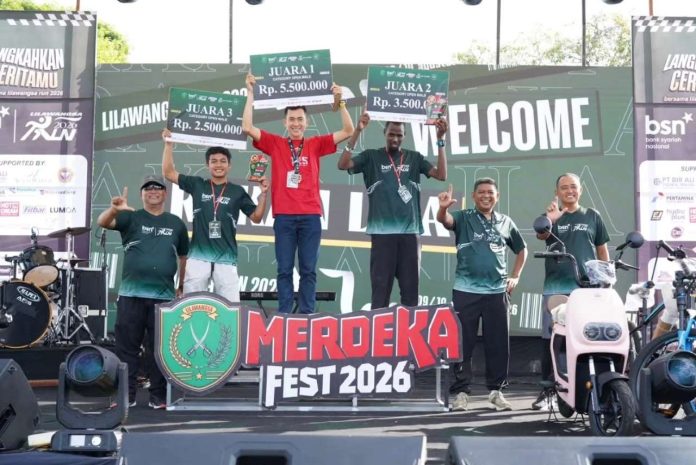Arwan Zeboa Juara Lilawangsa Run 2026, Pelari Kenya Finis Runner-up
