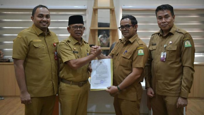 Taufik Jadi Plt Sekda Aceh, Wagub Fadhlullah Minta Jaga Integritas dan Komunikasi