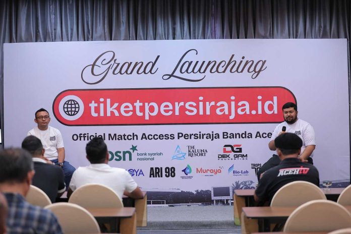 Tiketpersiraja.id Resmi Diluncurkan, Tiket Persiraja Musim 2026/2027 Tak Perlu Ditukar Gelang