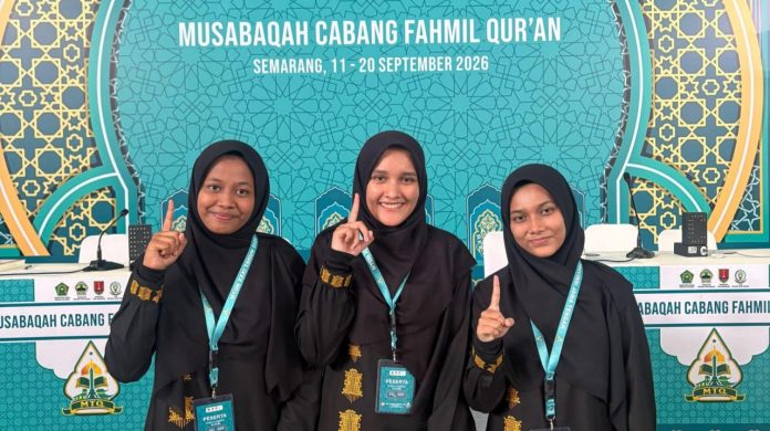 Aceh Ukir Sejarah di MTQ Nasional 2026, 3 Santriwati Insan Qurani Juara 1 Fahmil Qur’an