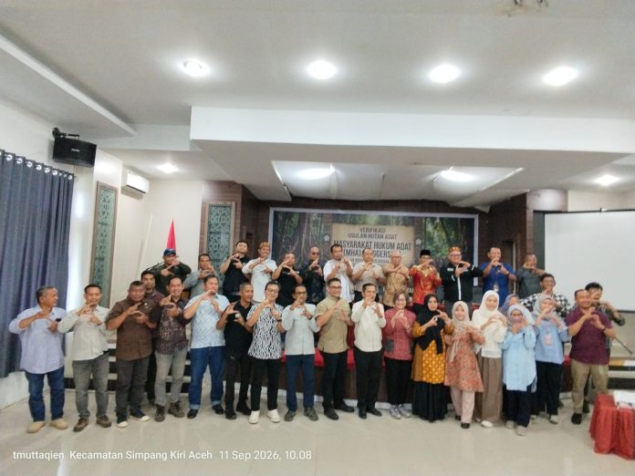 Kemenhut Gelar Entry Meeting Vertek Hutan Adat Singgersing Subulussalam