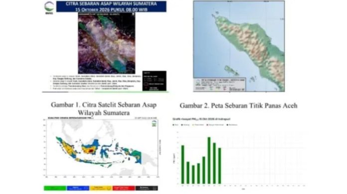 Asap Terdeteksi di Sejumlah Wilayah Aceh