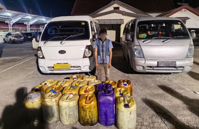 Polisi Ungkap Kasus Penyalahgunaan BBM Subsidi, 640 Liter Solar Disita