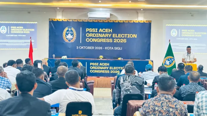 Ketua PSSI Aceh Periode 2026-2030 Segera Dipilih, Kongres Resmi Dibuka di Sigli