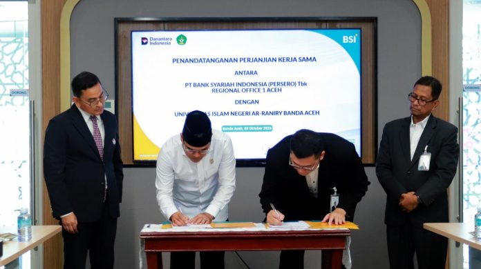 UIN Ar-Raniry dan BSI Perpanjang Kerja Sama